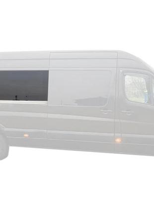 Боковое стекло vw crafter крафтер (2006-2017) среднее салонное правое на длинную базу