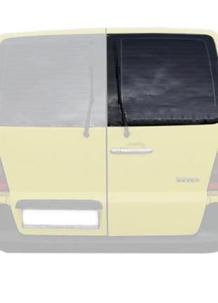 Заднее стекло mercedes vito (w638) (96-03) правое на розпашную дверь без електрообогрева