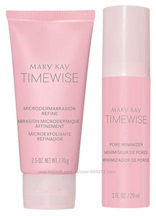 Микродермабразия timewise скраб и сыворотка мери кей mary kay мэри кэй