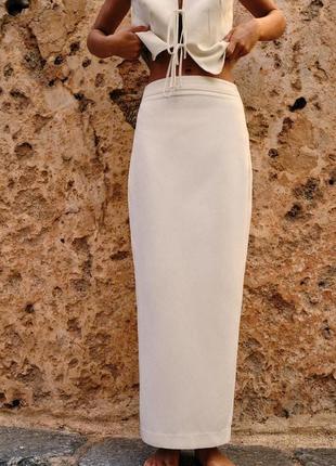 Длинная юбка-карандаш2 фото