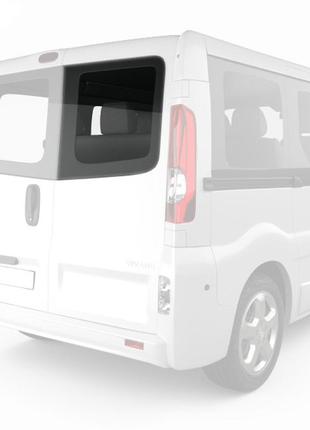 Заднє скло nissan primastar (01-19) праве на розпашні двері без електрообогрева (нісан прімастар)
