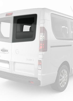 Заднее стекло opel vivaro (01-19) правое на розпашную дверь с електрообогревом (опель виваро)