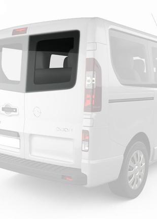 Заднее стекло nissan primastar (01-19) правое на розпашную дверь с електрообогревом (нисан примастар)
