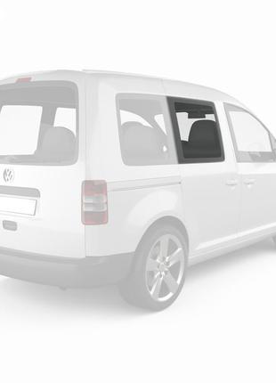 Бокове скло vw caddy (07-) переднє салонне праве на коротку базу (фольксваген кадді)