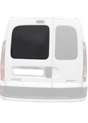 Заднее стекло renault kangoo (97-07) левое на розпашную дверь без електрообогрева (рено кенго)