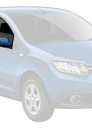 Боковое стекло dacia/renault sandero i (2008-2012) дачия/рено сандеро i переднее правое 2 отв.