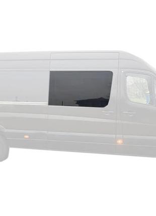 Бокове скло vw crafter крафтер (2006-2017) переднє праве на середню і довгу базу