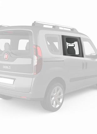 Бокове скло fiat doblo ii (10) переднє салонне праве (фіат добло ii)