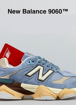 Чоловічі кросівки  new balance 9060  блакитні6 фото