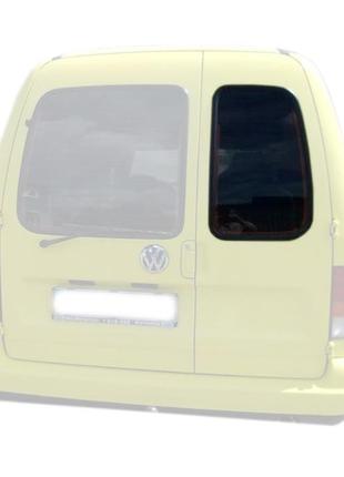 Заднее стекло vw caddy (стар.) (96-04) правое на розпашную дверь с електрообогревом