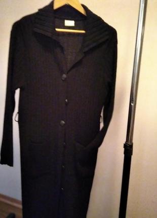 Кардиган-пальто в'язане