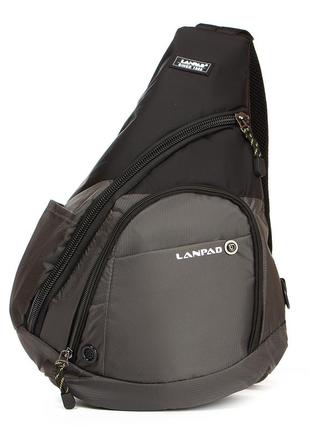 Рюкзак міський нейлон lanpad 2262 grey