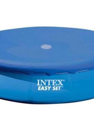 Intex тент 28020 для надувного бассейна, диаметр 244 см