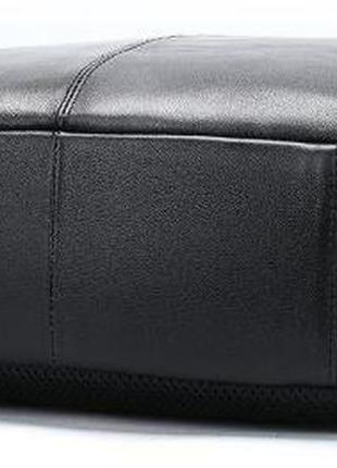 Рюкзак шкіряний vintage 14822 чорний5 фото