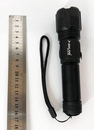 Фонарик тактический аккумуляторный ручной bailong bl-z01-p50 / мощный карманный фонарик / фонарик светодиодный