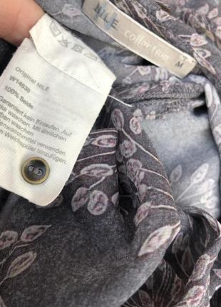 Шелк,блуза,рубашка с жабо,рюши,воланы,премиум бренд,2 фото