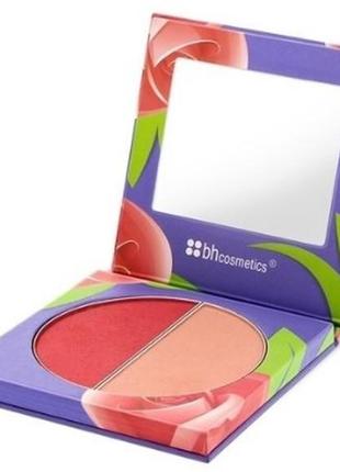 Цветочные румяна rose duos bhcosmetics, 14 гр.