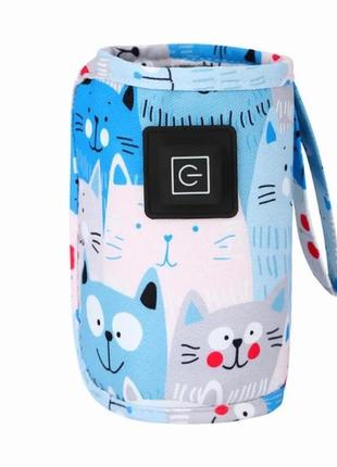 Портативный чехол для подогрева детского питания молока и воды с usb salemarket