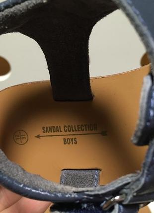 Шкіряні сандалі сандалі sandal collection boys р-о. 313 фото
