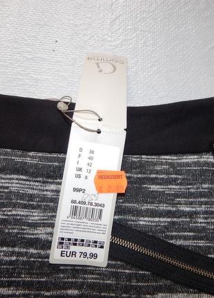 M-l, поб 48-50, новая теплая трикотажная юбка comma7 фото