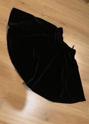 Бархатная юбка