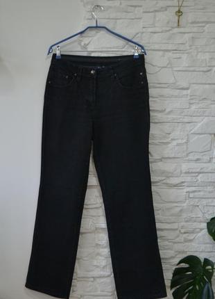 Классические  джинсы 👖 темно-графитового цвета, с легким  эффектом stonewash 👖2 фото
