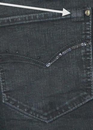 Классические  джинсы 👖 темно-графитового цвета, с легким  эффектом stonewash 👖5 фото