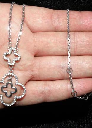 Серебряное колье