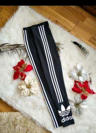 Оригінальні фірмові коттонові легенси лосини брюки adidas