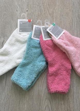 Тёплые мягкие носочки для девочки с&а1 фото