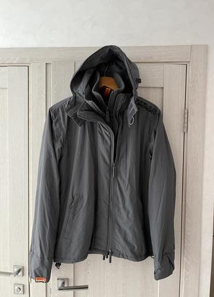 Куртка superdry japan jacket windbreaker jacket with hood size l9 фото