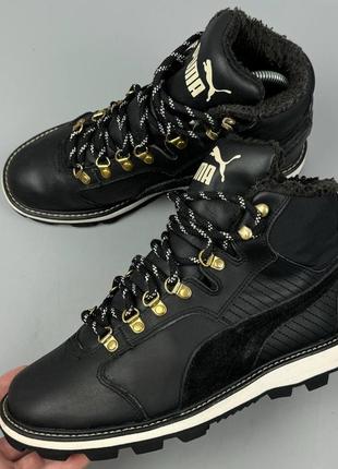 Ботинки puma boots черевики шкіряні пума кроссовки челси полуботинки2 фото