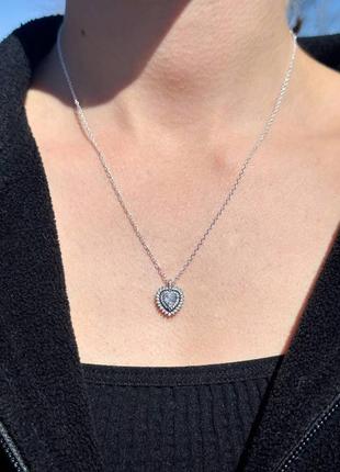 Срібне кольє