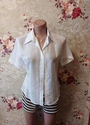 Блуза белая