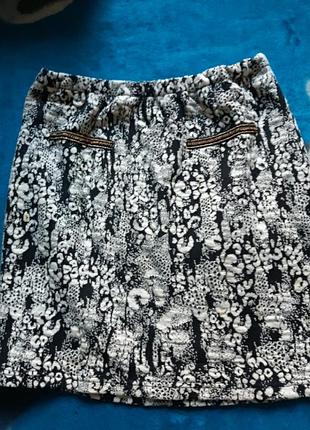 Стильная теплая юбка