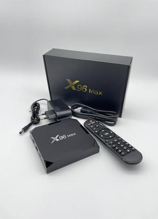 Tv box x96 max 4/64gb android 9.0 "b11"