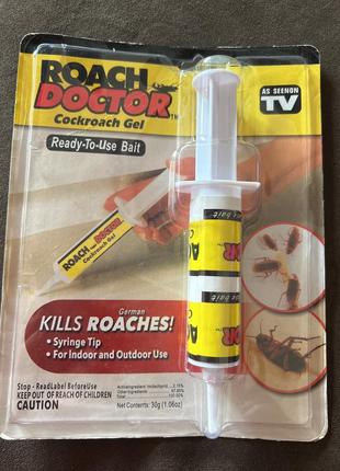 Средство защиты от тараканов и насекомых, гель шприц roach doctor5 фото