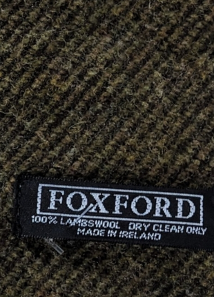 Foxford 100% lambswool ирландский шарф шерстяной3 фото