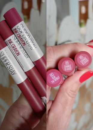 Maybelline помада карандаш тон 85,80