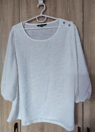 Гаренька белая блуза блузка размер 54-56-58
