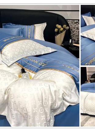 Шикарное постельное белье страйп-сатин