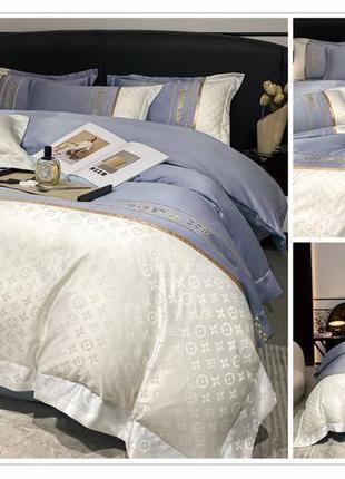 Шикарное постельное белье страйп-сатин