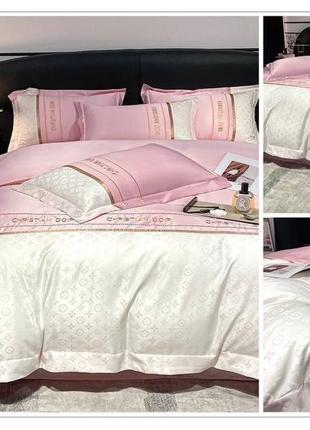 Шикарное постельное белье страйп-сатин