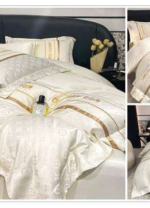 Шикарна постільна білизна страйп-сатин