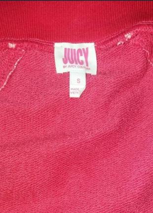 Кофта на молнии juicy couture (s) оригинал7 фото