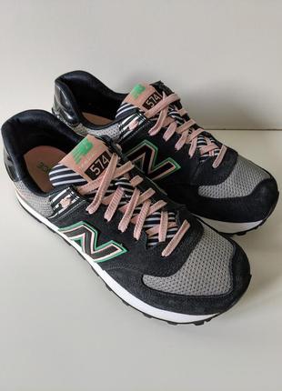 ❗️❗️❗️кроссовки new balance 574 black pink women's mg4 38 р. оригинал