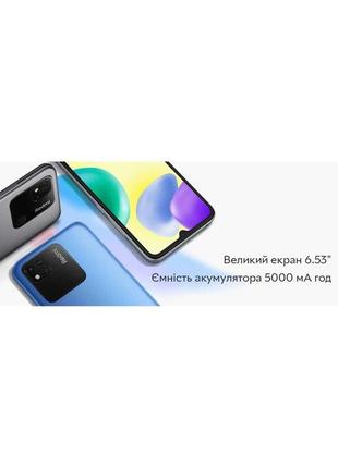 Смартфон xiaomi redmi 10a black 4/64gb 8