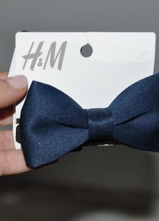 H&amp;m новый фирменный галстук - бабочка на резинке стильного мальчишки6 фото