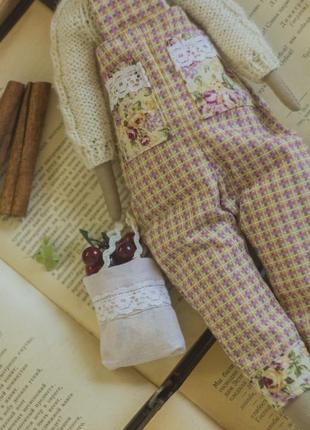 Интерьерная кукла тильда садоводница4 фото