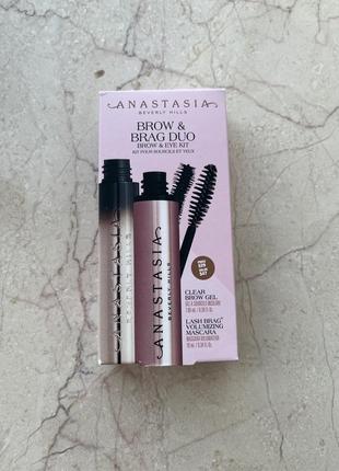 Anastasia beverly hills brow &amp; brag duo - набор тушь и фиксатор для бровей2 фото